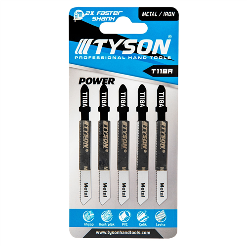 TYSON DEKUBAJ AĞZI METAL T118A 5Lİ